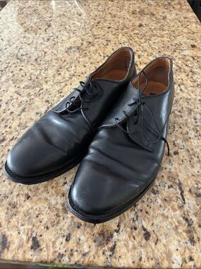 Tiger of Sweden Classic Black Leather Men's Dress Shoes